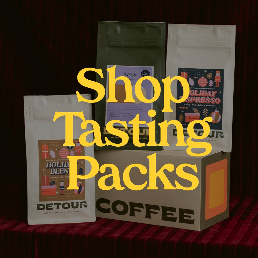 coffee- tasting packs