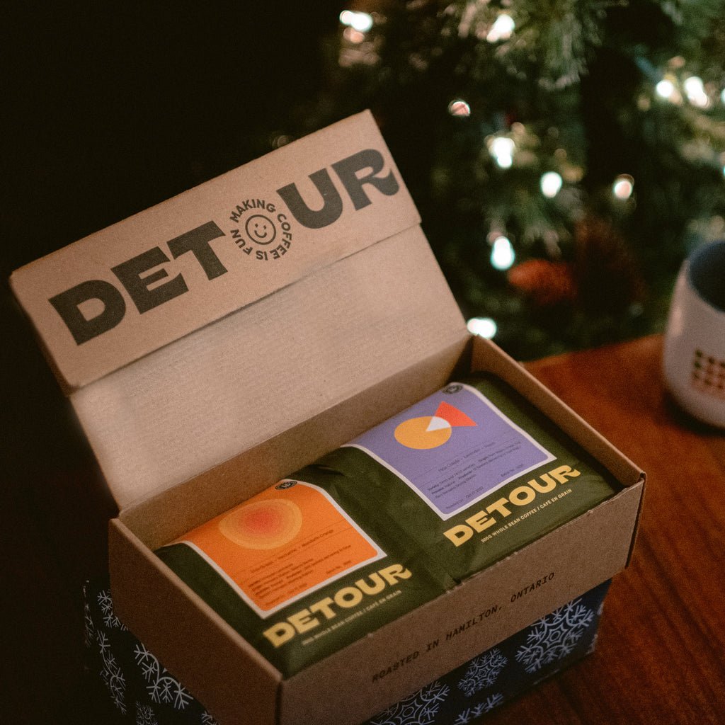 Detour Coffee Coffee Club 3-month subscription Holiday Gift Guide 2022 Gift of the year Specialty Coffee Roaster