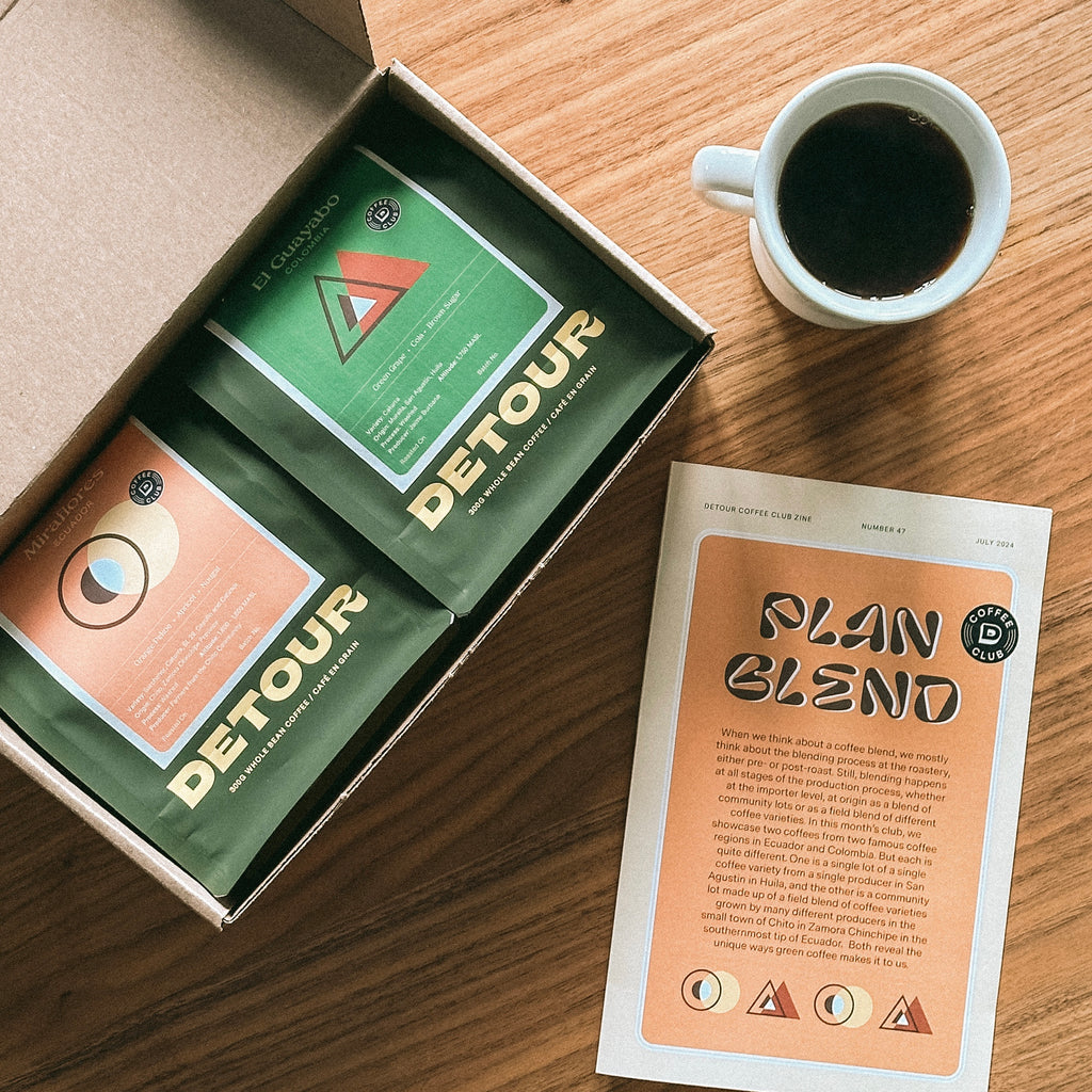 Detour Coffee Subscription Coffee Club Whole Bean coffee Auto renew