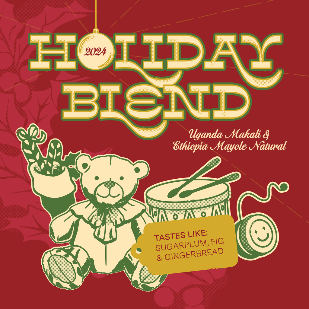 Detour Coffee Holiday Blend Limited Christmas Blend Single Origin African Whole Bean Specialty Coffee 