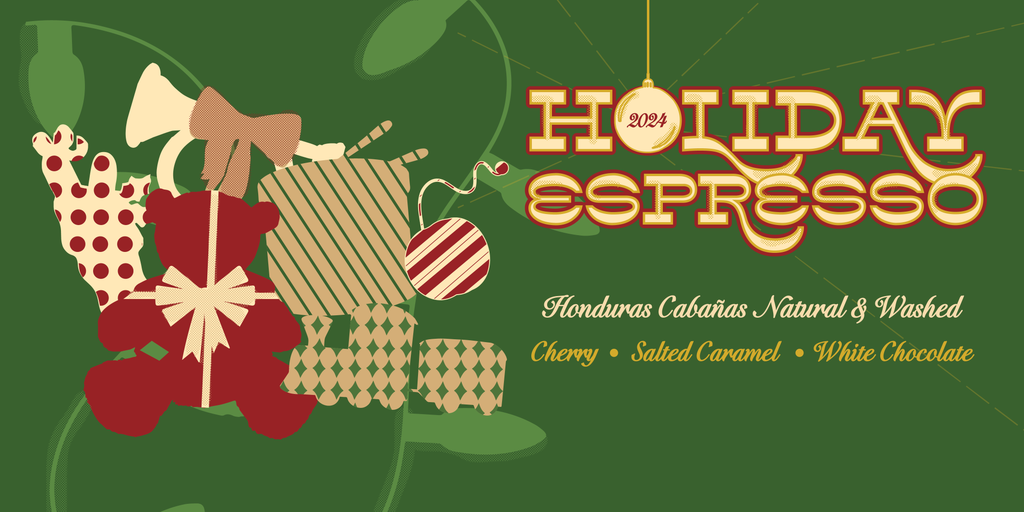 Detour Coffee Holiday Espresso Limited Christmas Espresso Blend Single Origin Central American Whole Bean Specialty Coffee 