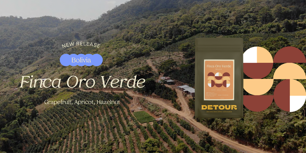 Detour Coffee Bolivia Finca Oro Verde Single Origin Whole bean specialty coffee