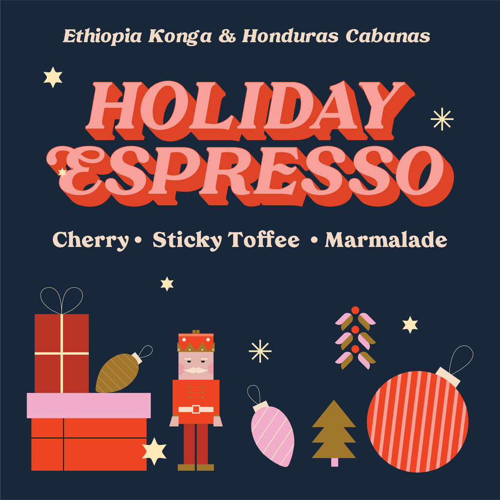 Detour Coffee Holiday Espresso Blend Christmas Blend Retail Home Brewing Whole Bean Holiday Gift Specialty Coffee