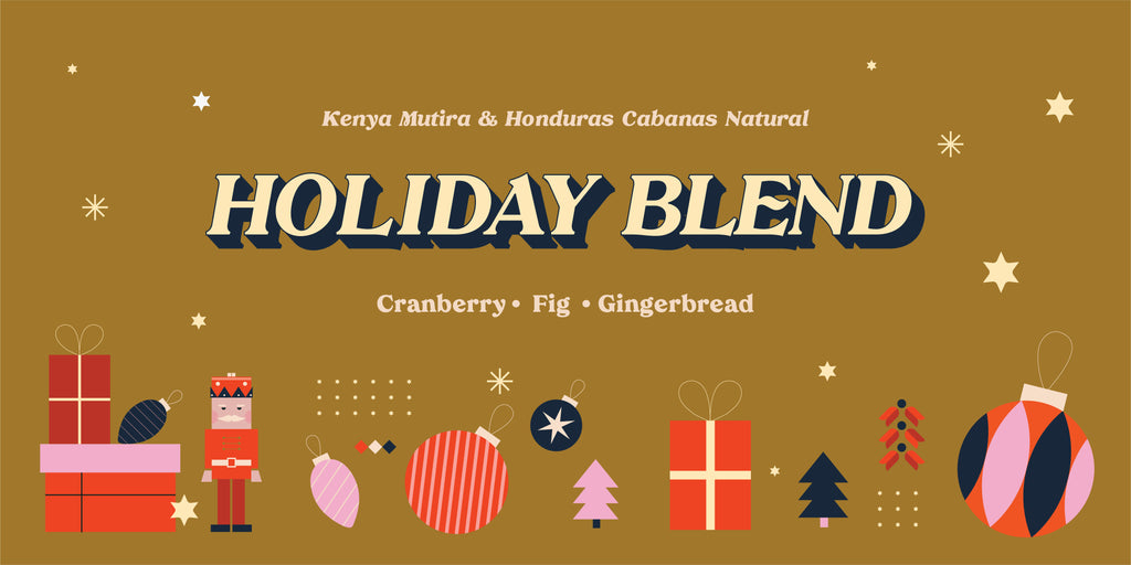 Detour Coffee Holiday Blend Christmas Blend Retail Home Brewing Whole Bean Holiday Gift Specialty Coffee