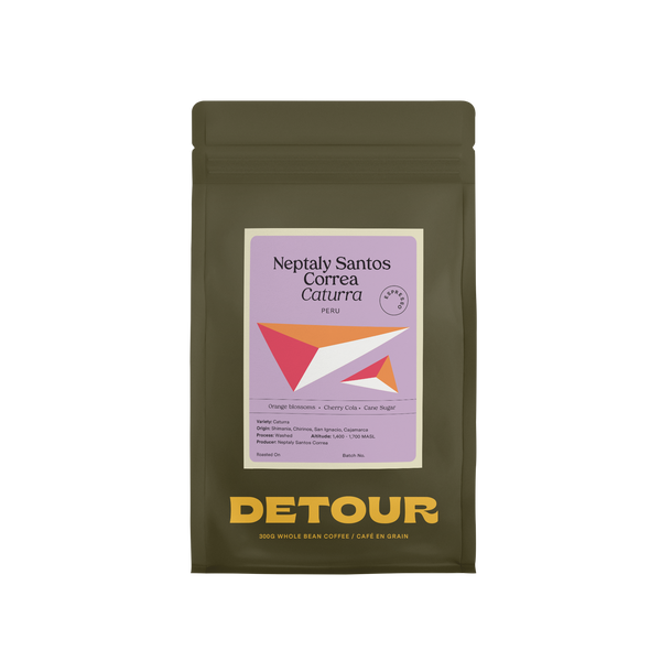 Peru Neptaly Santos Correa Espresso – Detour Coffee Roasters
