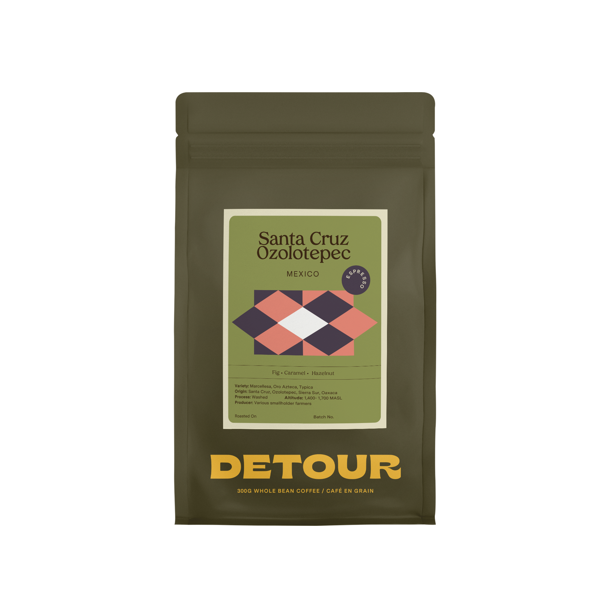 Photo of Mexico Santa Cruz Ozolotepec Espresso - 300g / Whole Bean