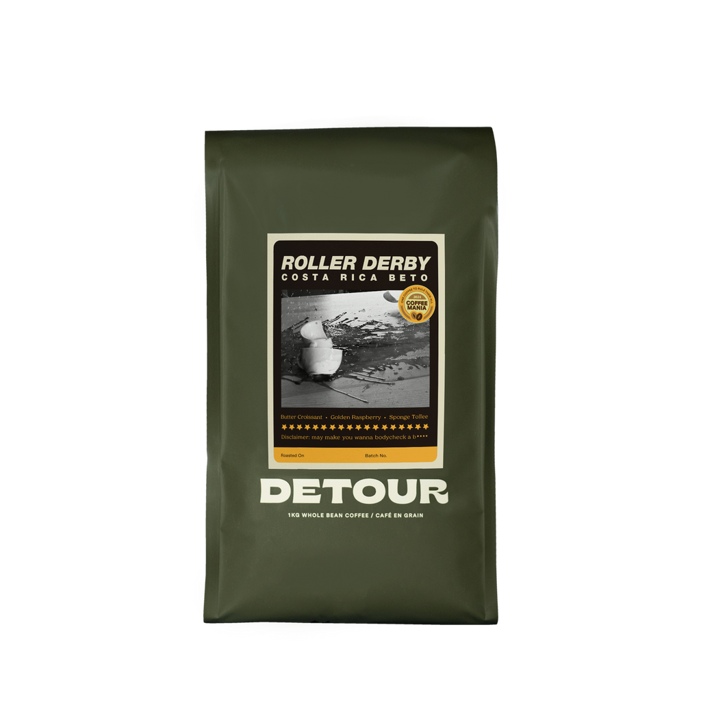 Detour Coffee Single Origin Costa Rica Beto white honey whole bean specialty coffee