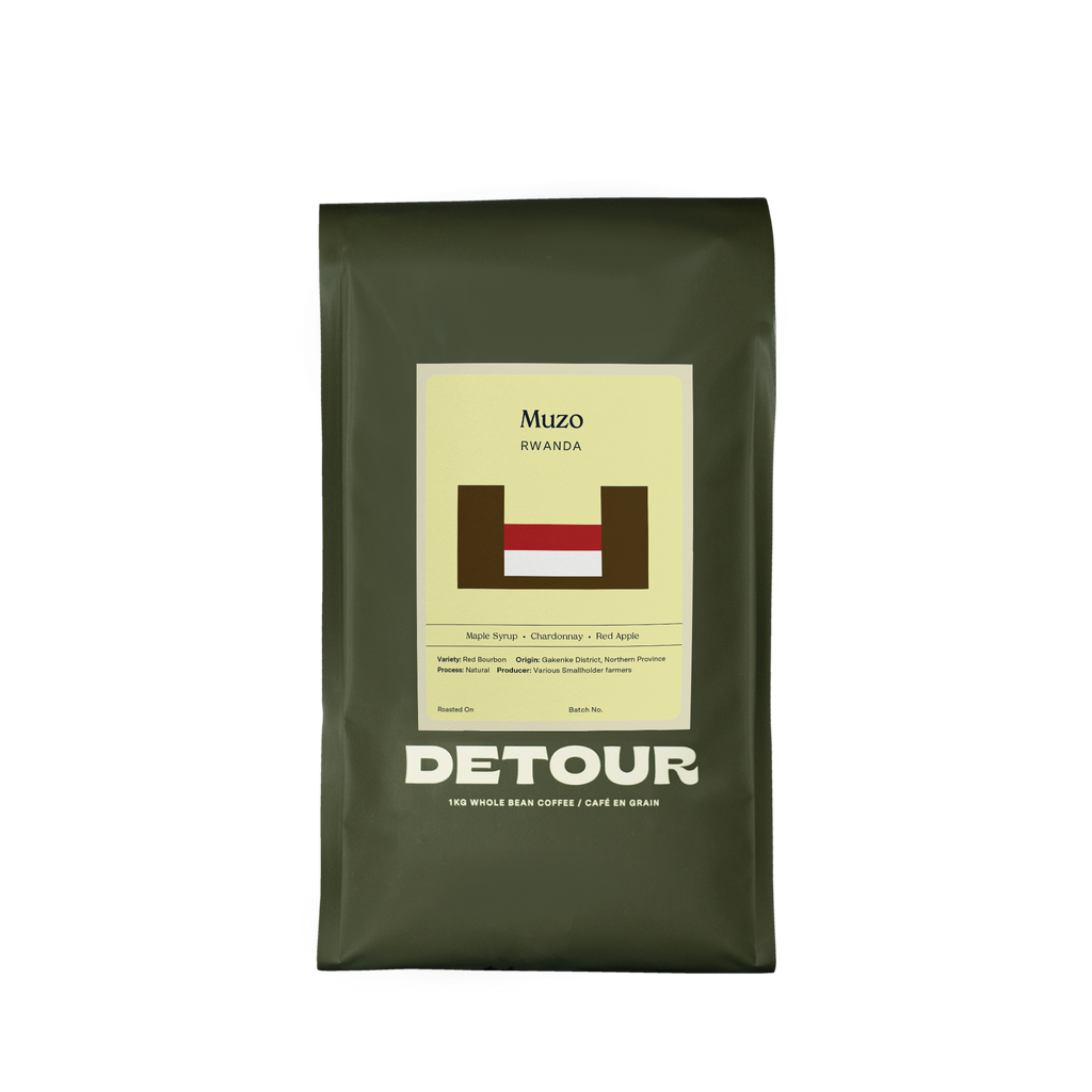 Detour Coffee Rwanda Muzo Natural Baho Coffee Network African coffee Single Origin Retail Home Brewing Whole Bean