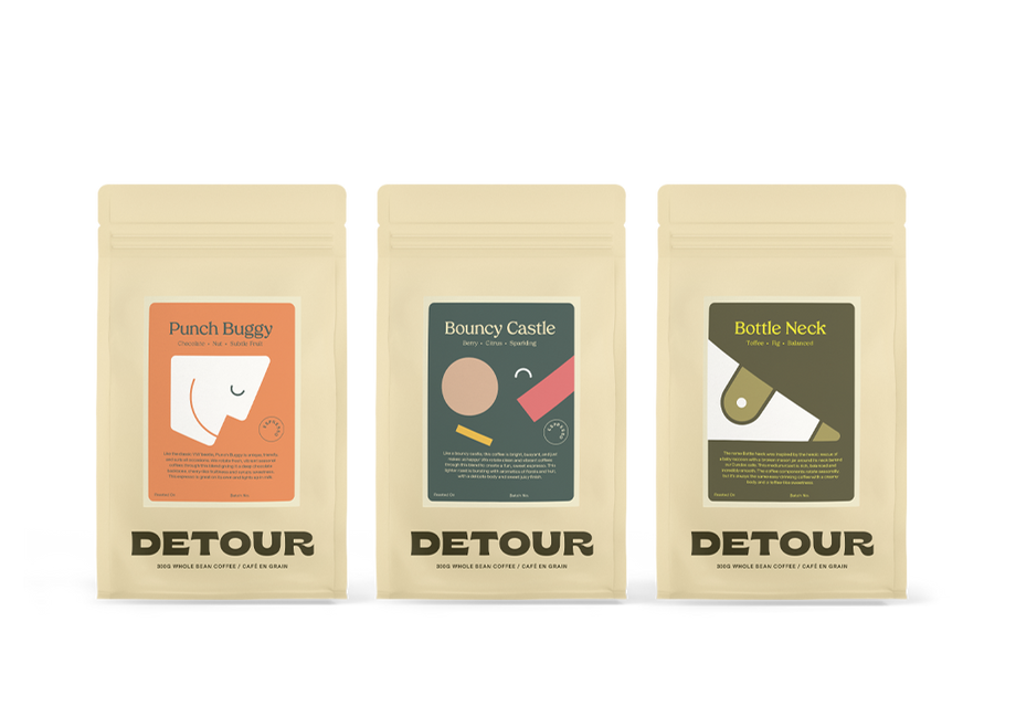 Essentials Tasting Pack Detour Coffee Roasters