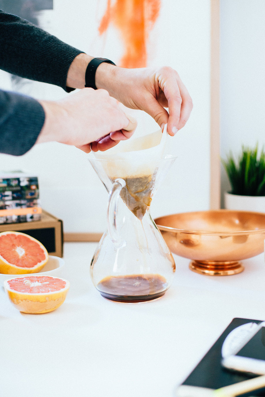 Chemex 6 Cup Glass Coffee Maker – Mojo Coffee Roasters