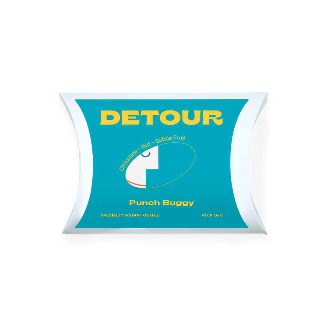 Detour Coffee Roasters Punch Buggy Instant Coffee (6 Pack)