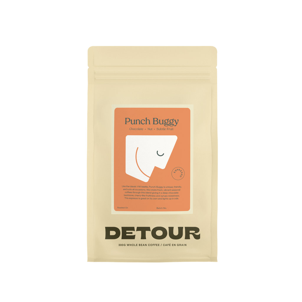 Detour Coffee Punch Buggy Espresso Retail Home Espresso Brewing Whole Bean 